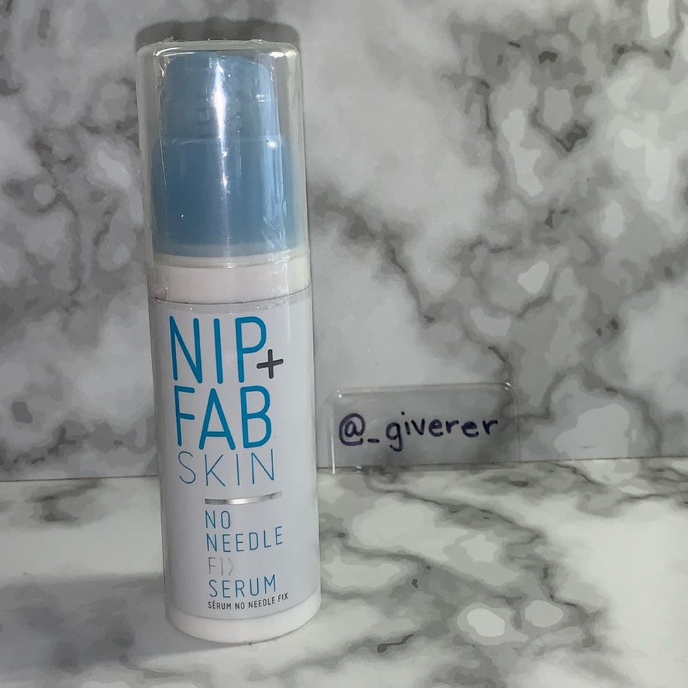 New Sealed NIP+FAB No Needle Fix Serum 1.7oz